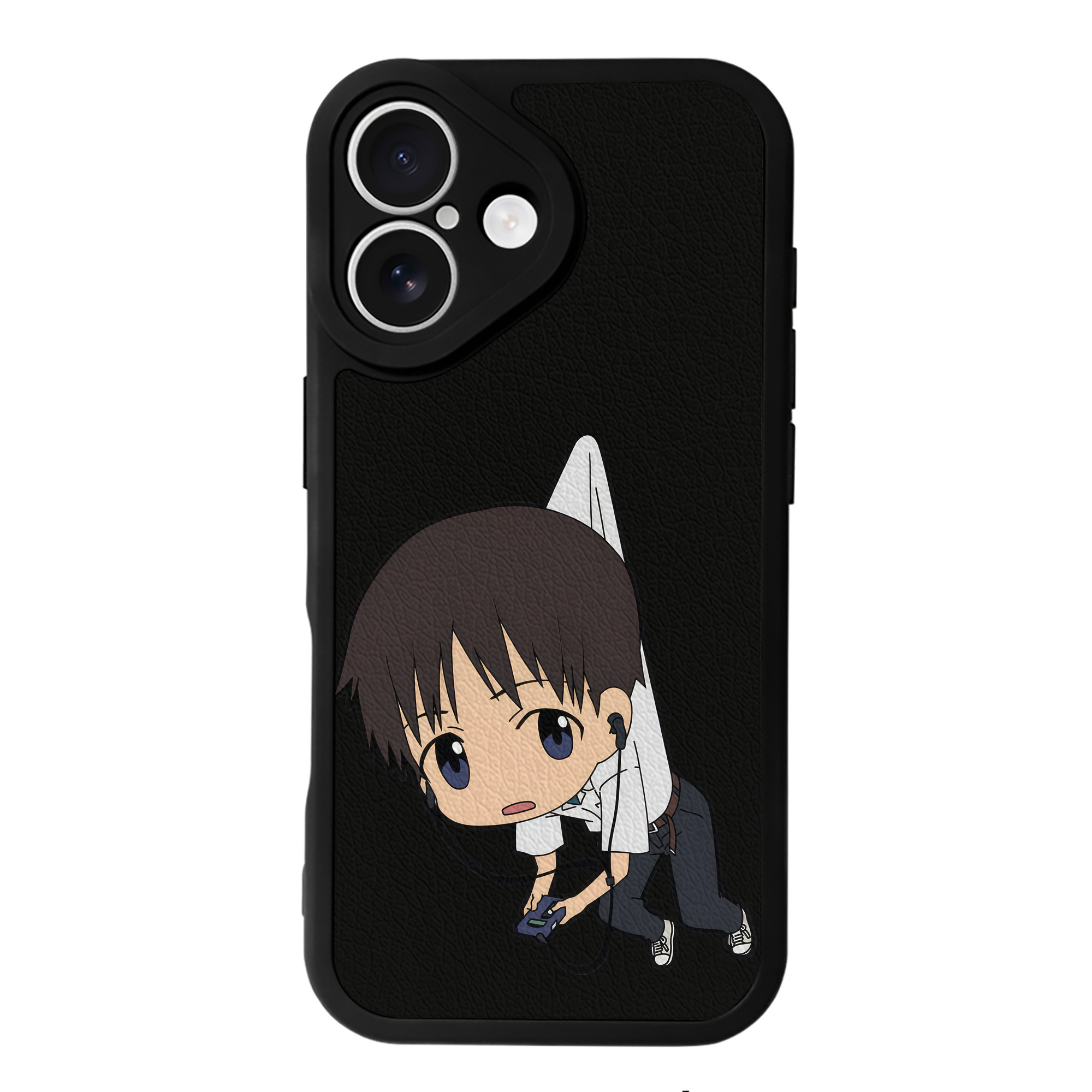 （画像用） EVA 新世紀エヴァンゲリオン 【iPhone 16シリーズ対応】シリコンスマホケース（レザー調） 材質：シリコン
